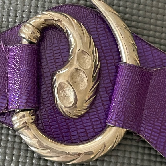 Purple Snake Belt - Picture 2 of 4